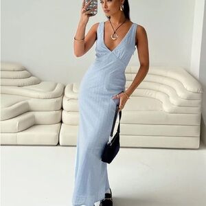 Princess Polly Blue Maxi Dress